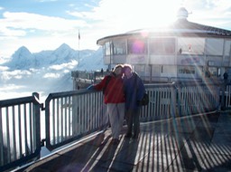 Barb & Beth on the Schilthorn