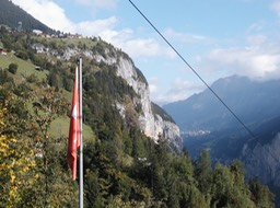 Murren on the top of the mountain !!