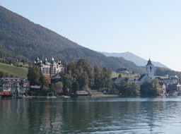 on the Wolfgangsee, Austria