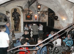 our tour farewell dinner, a 1500 year old cellar 