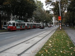 a Vienna tram