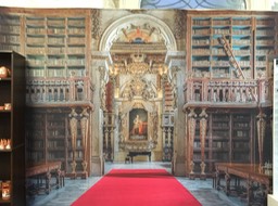 part of the library, University of Coimbra