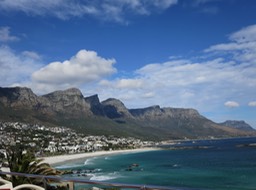 part of Twelve Apostle mountains; Cape Town