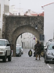 Porta de Dona Isabel, original Roman gate to Evora