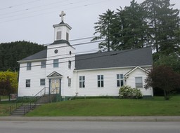 Presbyterian church - first protestant church in area (1877)