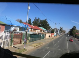 residential area in Johannesburg