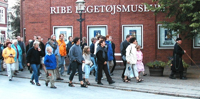 Ribe- night watchman walk
