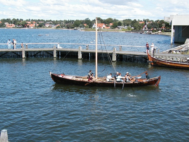Roskilde-viking - a finished reproduction