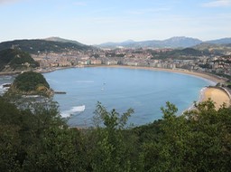 San Sebastion below