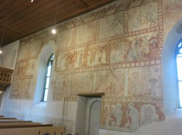 some of restored walls