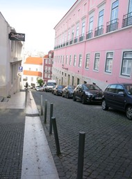 steep Lisbon street