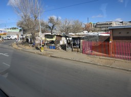 street scene in Johannesburg
