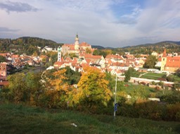 the old brewery just across the river