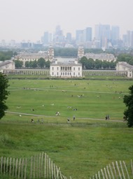 The Queen's house from Royal Observatory