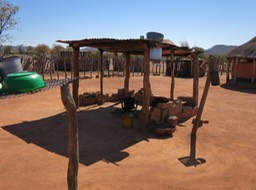 their summer kitchen