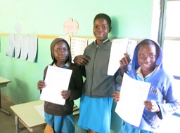 three students Russ spent time with