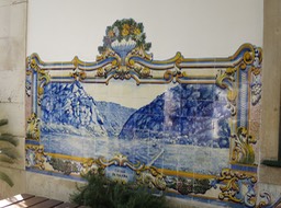 tiles at the train station, ⁨Pinh�o⁩ (2)