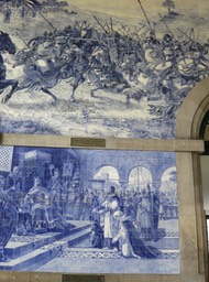 tiles in the Sao Bento (Porto) train station (1)
