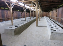 toilet in Birkenau