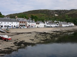 Ullapool harbor front