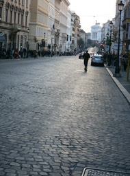 Via Nazionale when the G20 is going on!