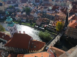 view from the top of the tower