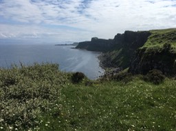 view opposite direction from Kilt Rock