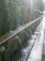 Villa d'Este garden fountains-5