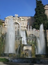 Villa d'Este garden fountains-2