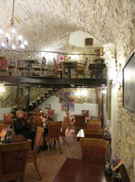 waiting to meet our tour group in Prague