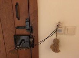 you don't walk away with this door key!