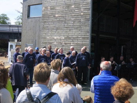 a local group of musicians in Aeroskobing